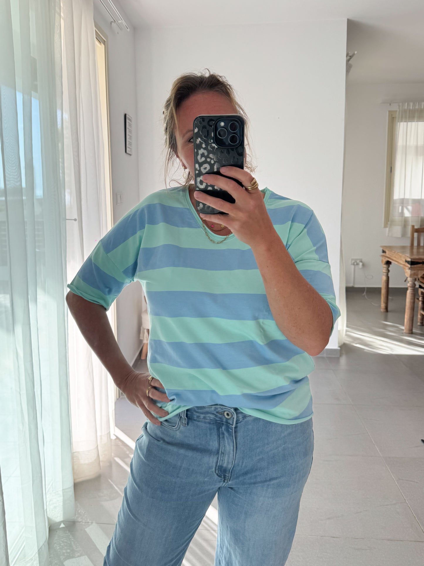 Sommer Sweatshirt STREIFEN-VIBES