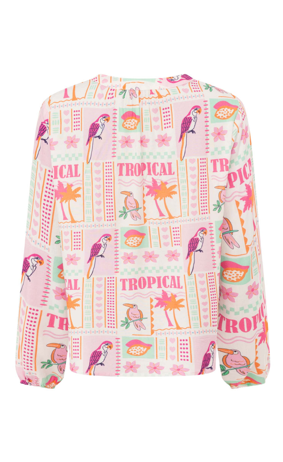 Zwillingsherz Bluse TROPICAL
