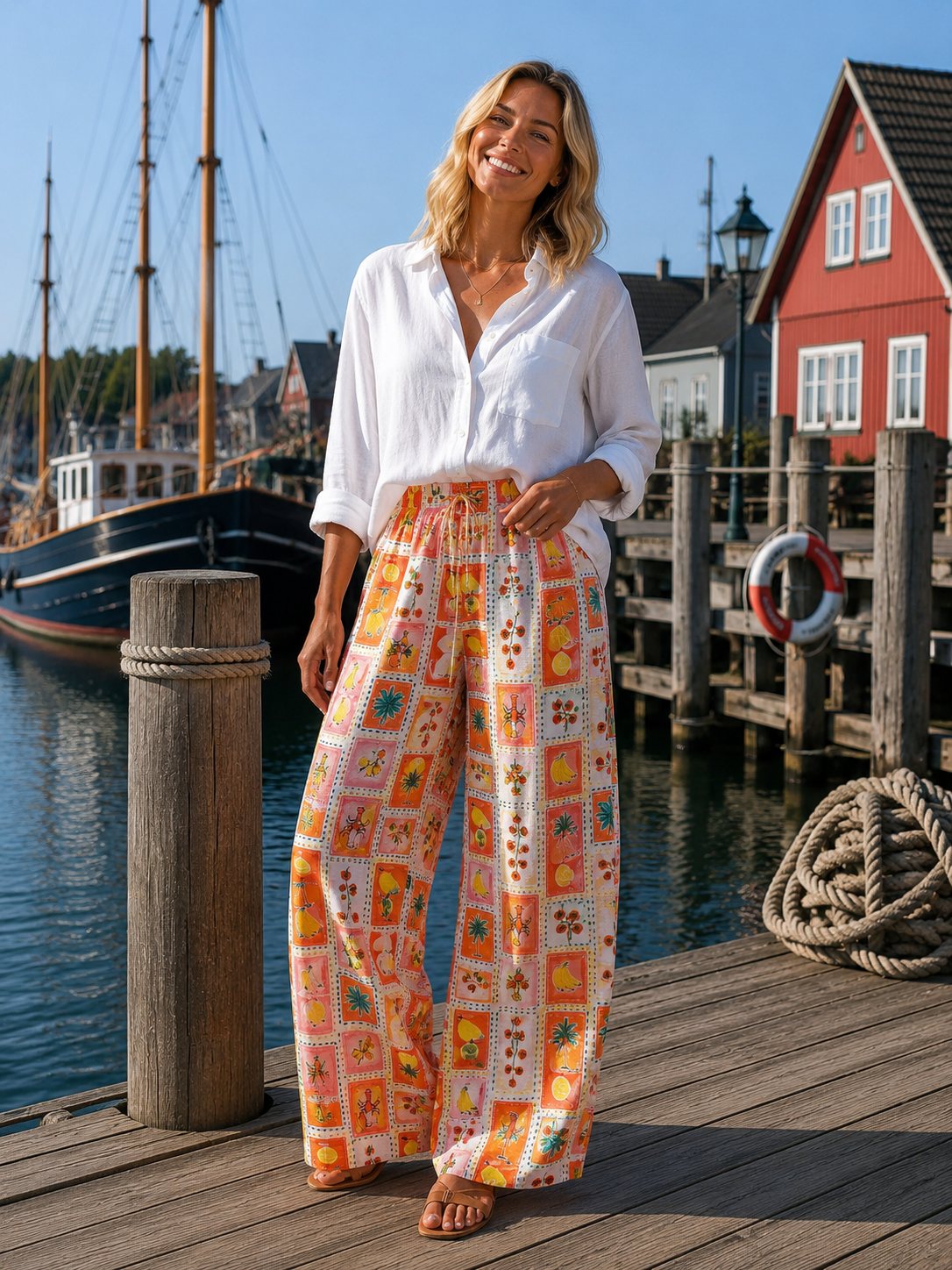 Sommerhose LOBSTER & LEMON