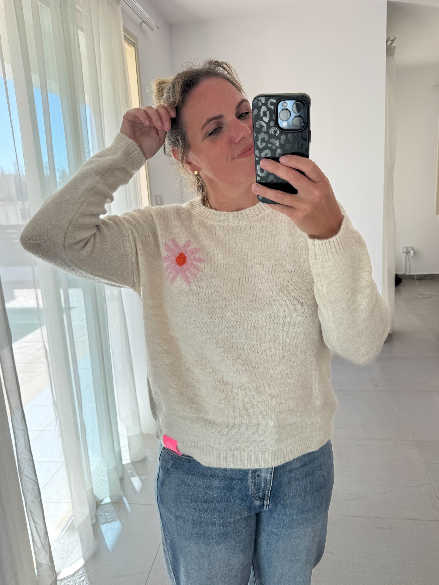 Strickpulli HAPPY VIBES