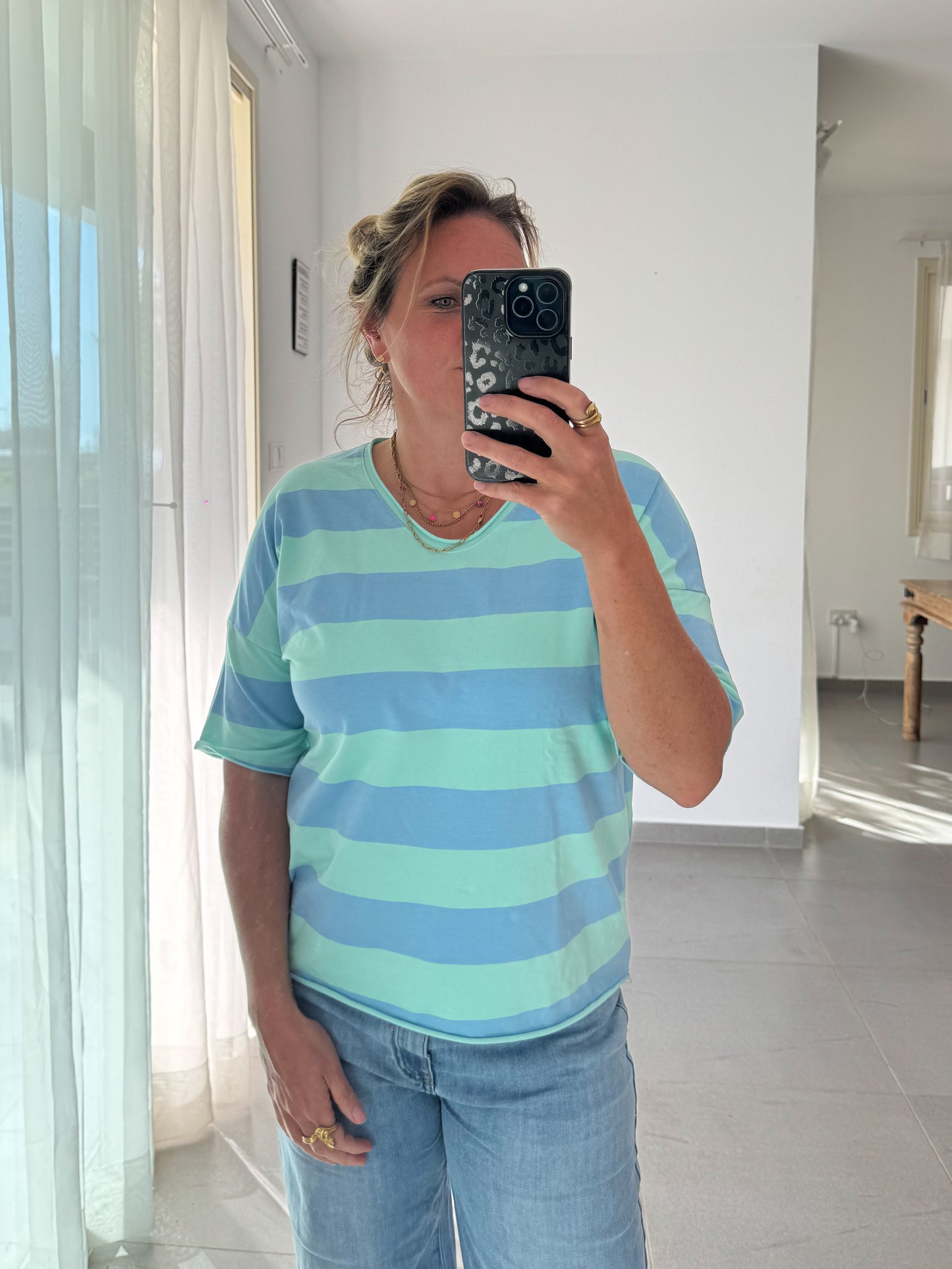 Sommer Sweatshirt STREIFEN-VIBES