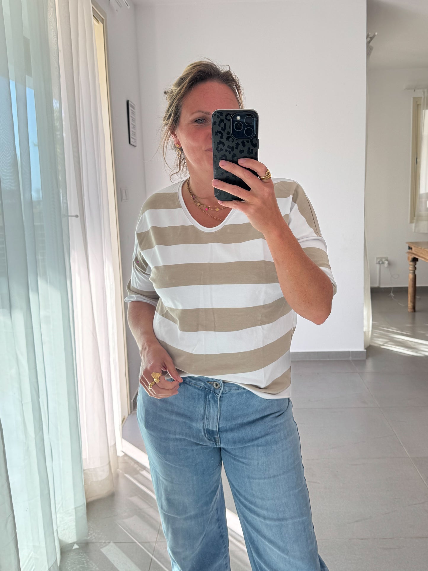 Sommer Sweatshirt STREIFEN-VIBES