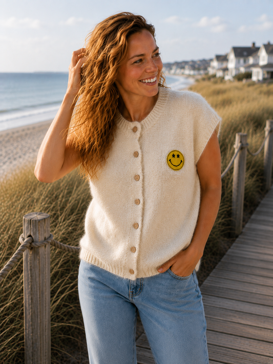 Strickweste SMILEY