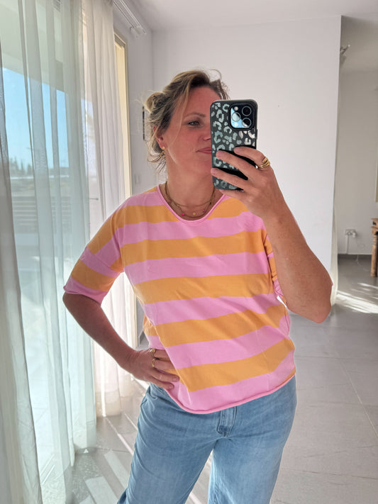 Sommer Sweatshirt STREIFEN-VIBES