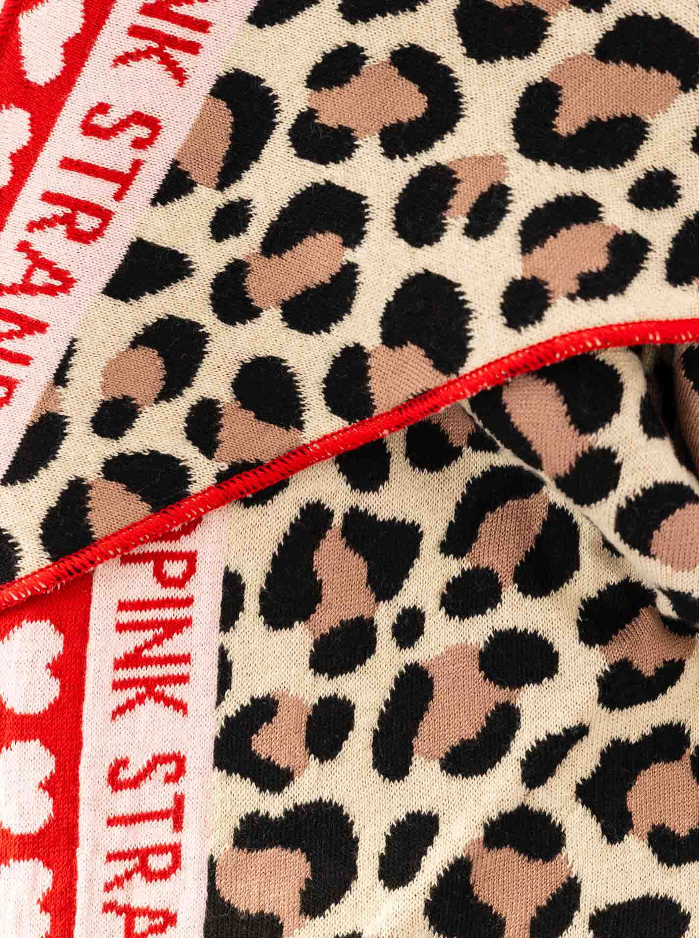 Zwillingsherz Dreieckstuch BW "Strandpink Herz Leo"
