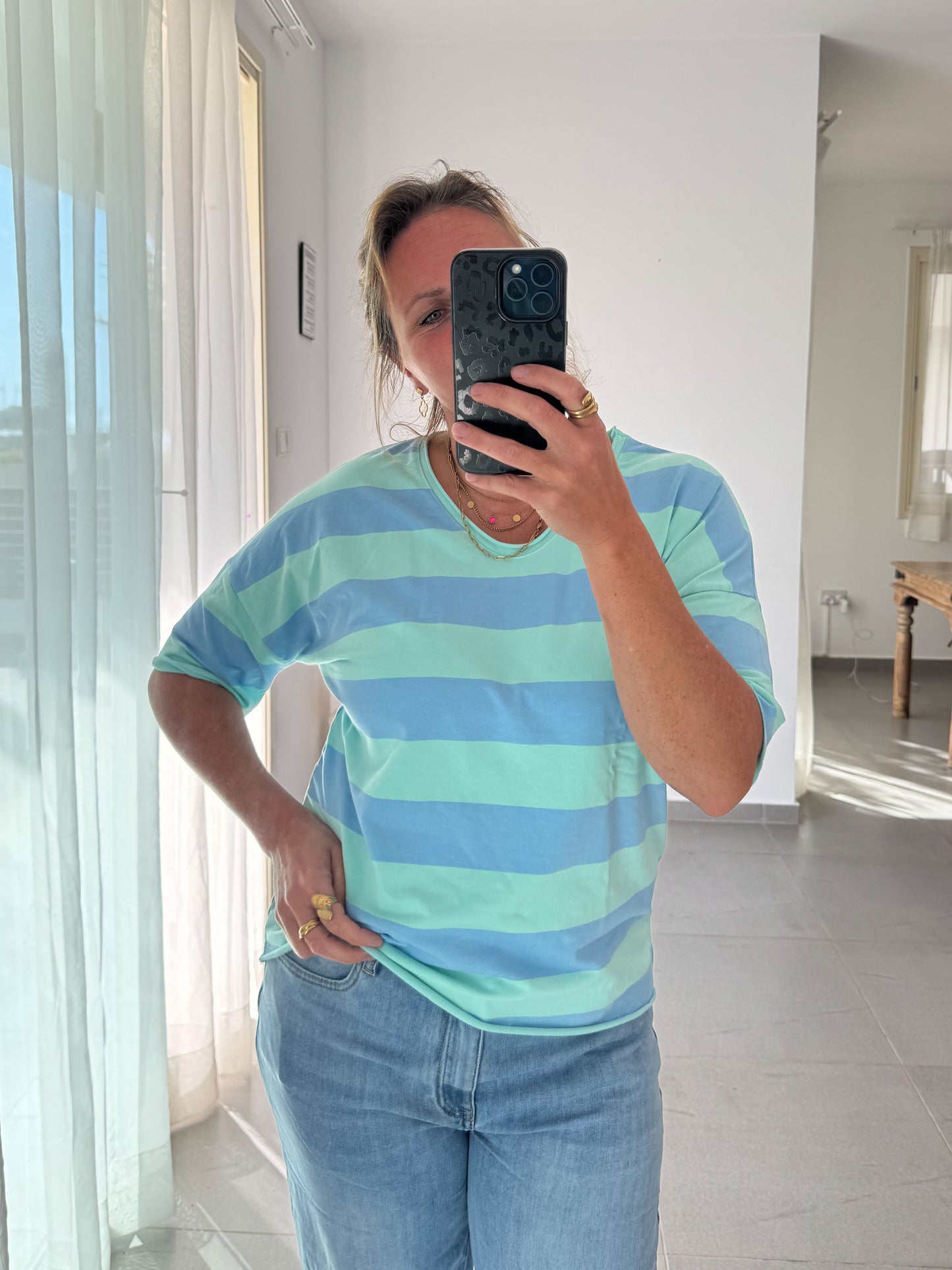 Sommer Sweatshirt STREIFEN-VIBES