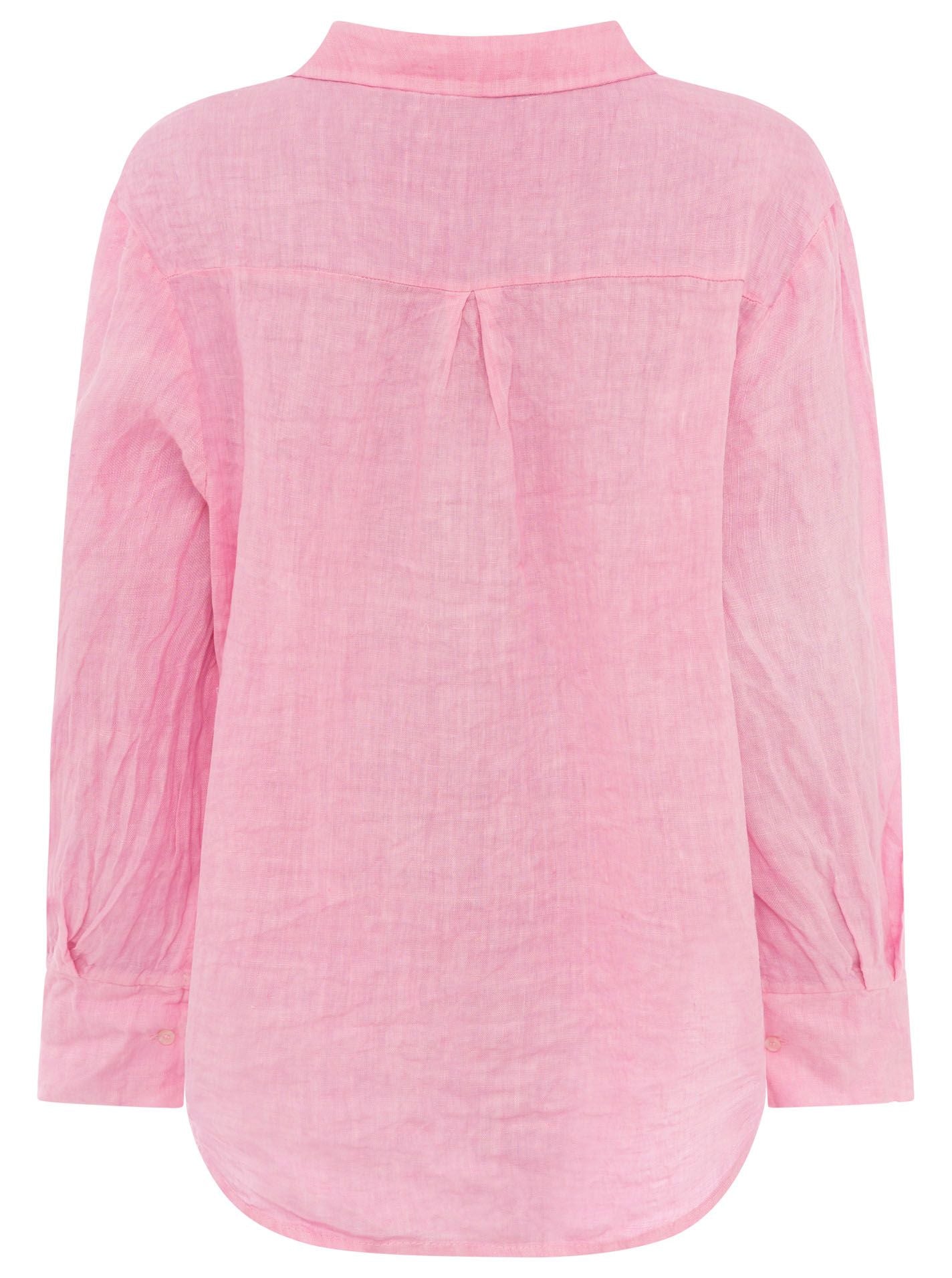 Zwillingsherz 100% Leinen Bluse "Neon"