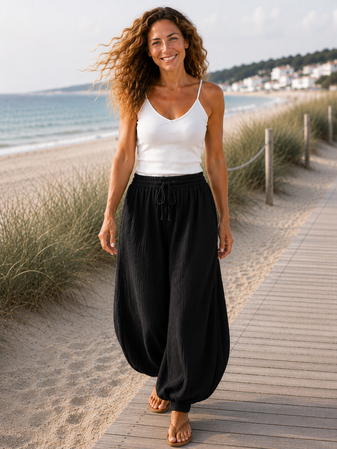 Musselin Ballonhose