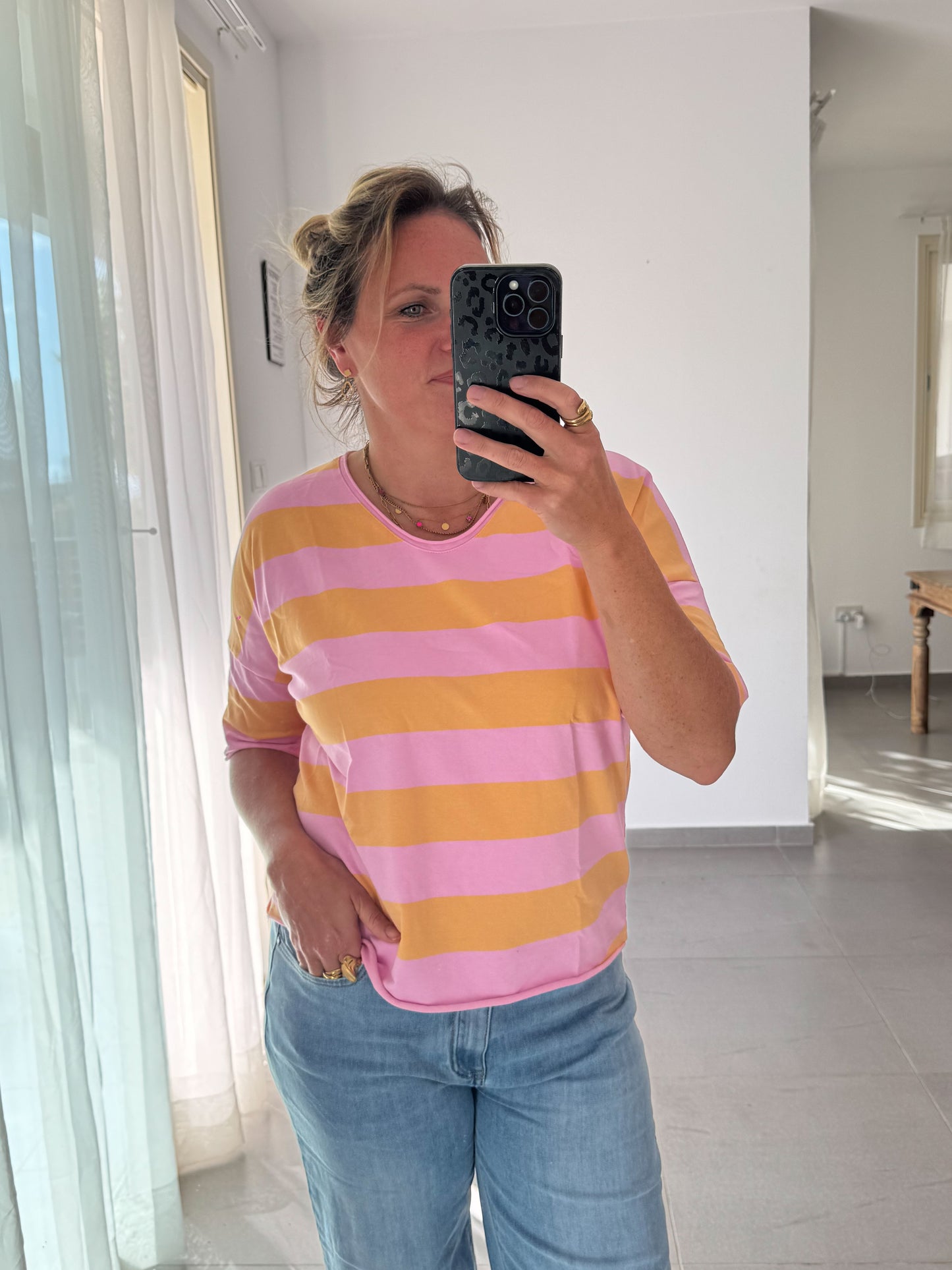 Sommer Sweatshirt STREIFEN-VIBES