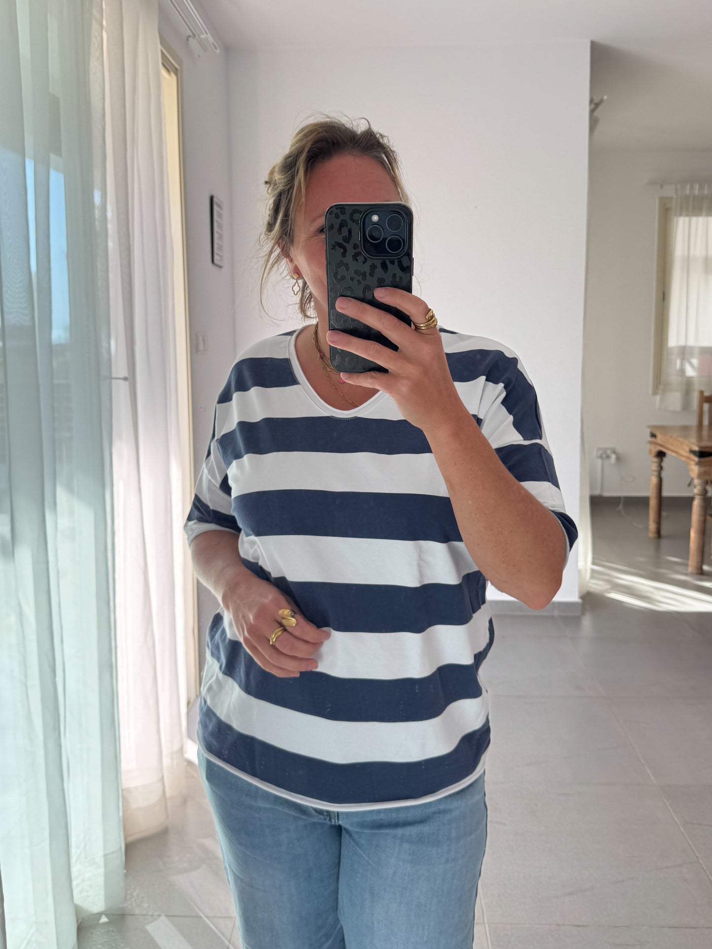 Sommer Sweatshirt STREIFEN-VIBES