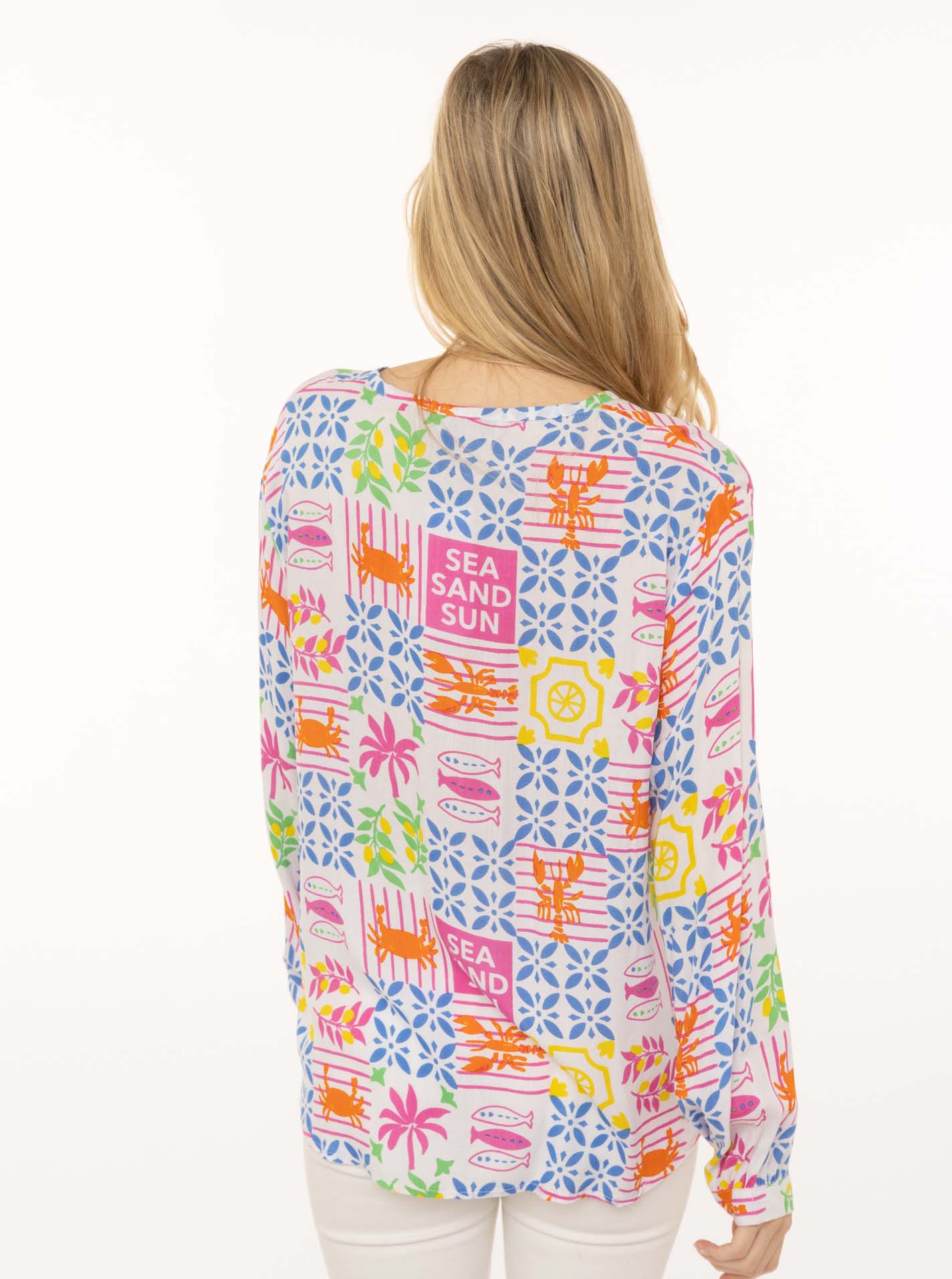 Zwillingsherz Bluse DOLCE VITA PATCHWORK