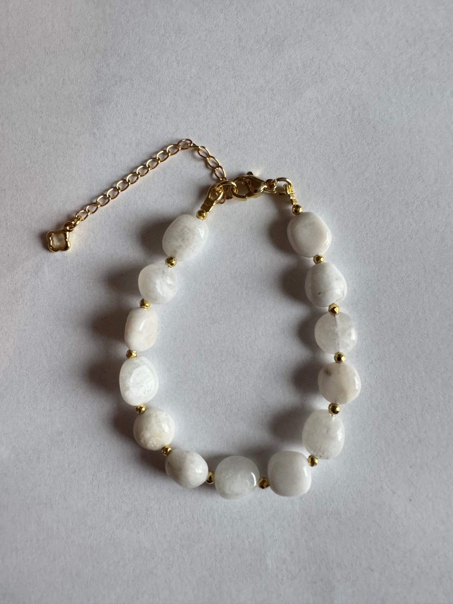 Edelstein Armband Mondstein
