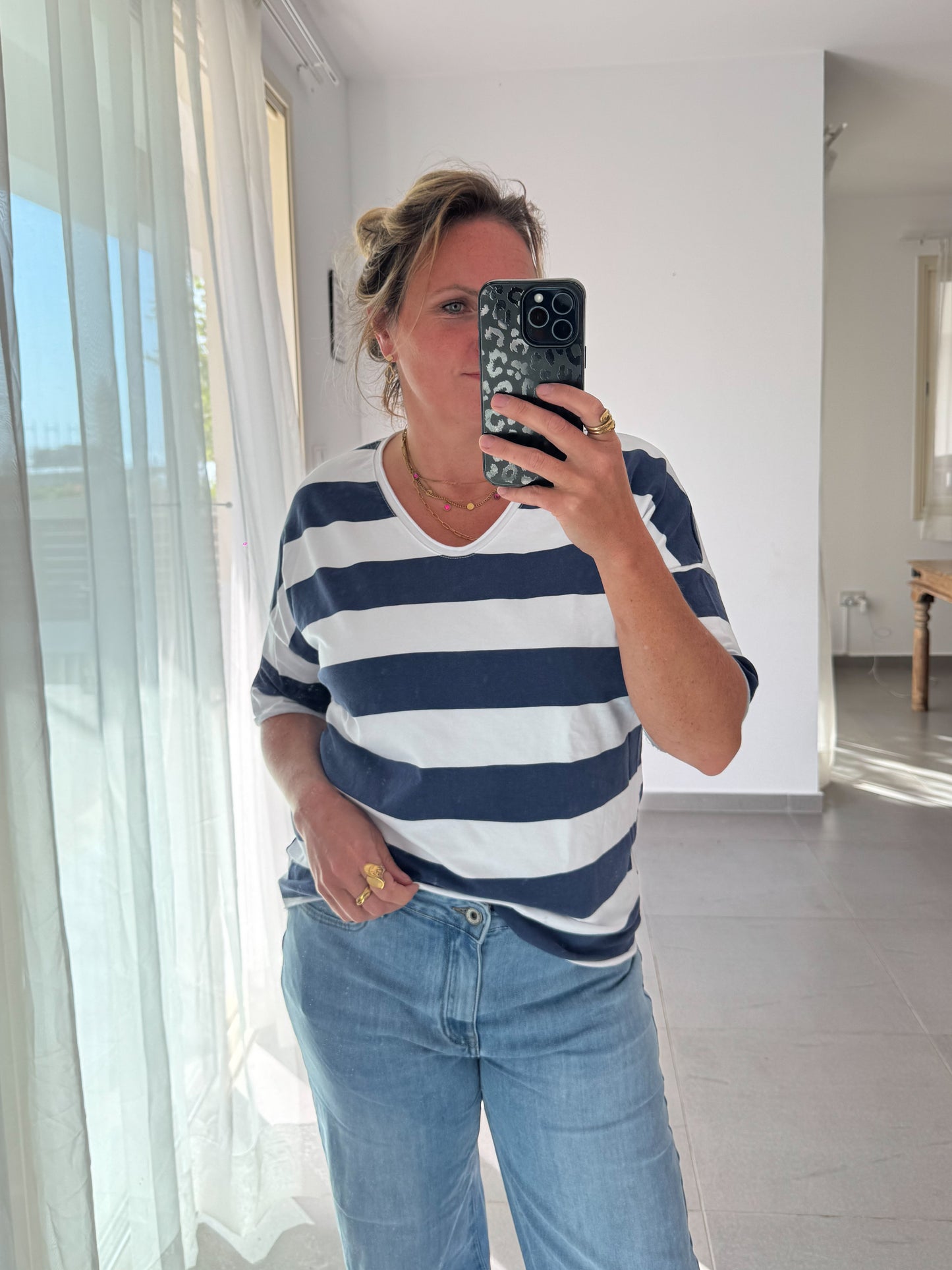 Sommer Sweatshirt STREIFEN-VIBES