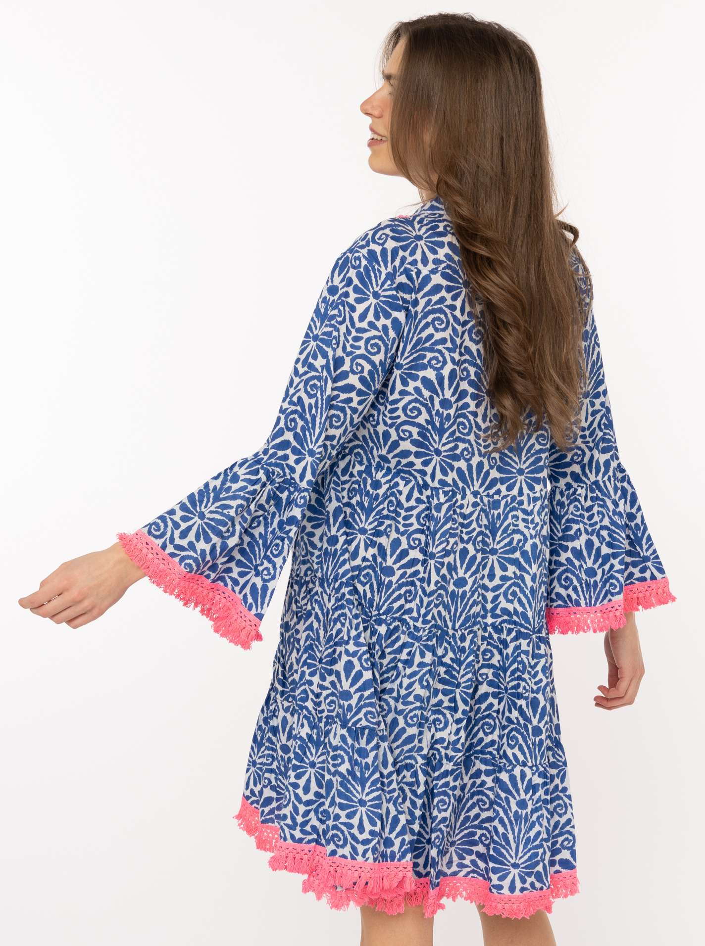 Zwillingsherz Kleid "Flower Layout"