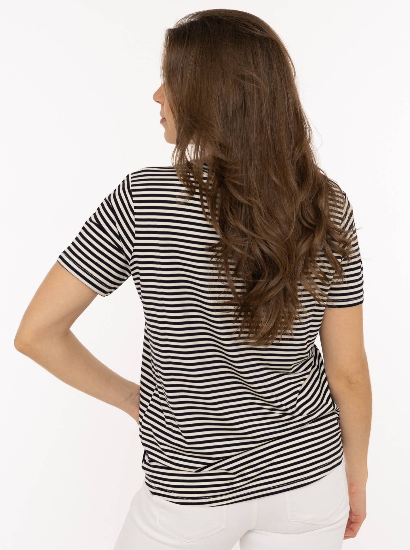 Zwillingsherz T-Shirt Streifen "Anker Moin"