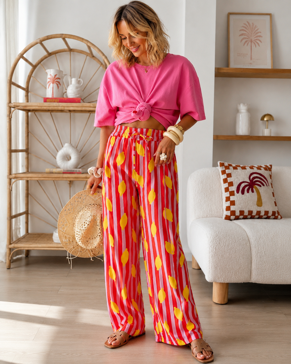 Sommerhose ZITRONE