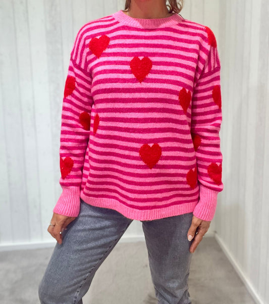 Strickpulli HERZEN