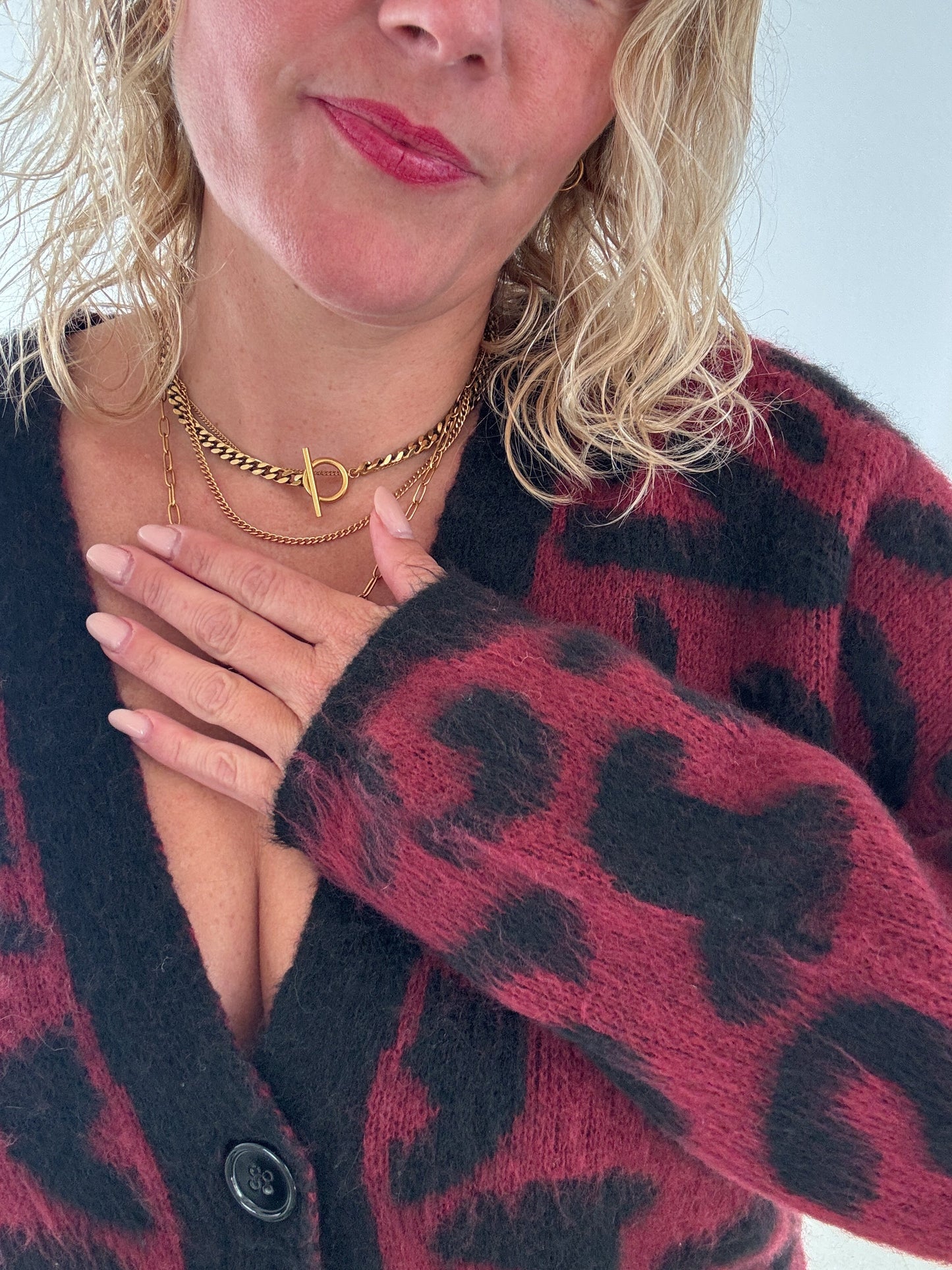 Strickjacke Leo, flauschig