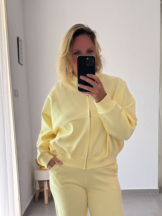 Sweatjacke LABOE - SOFT ZIP