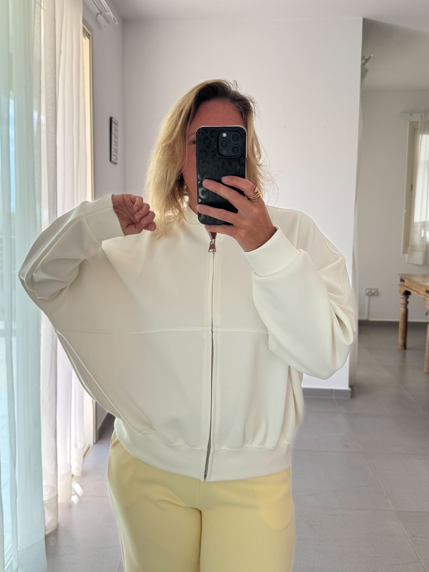 Sweatjacke LABOE - SOFT ZIP