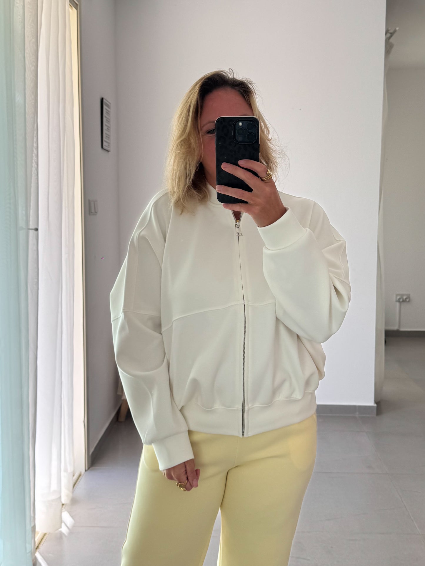 Sweatjacke LABOE - SOFT ZIP