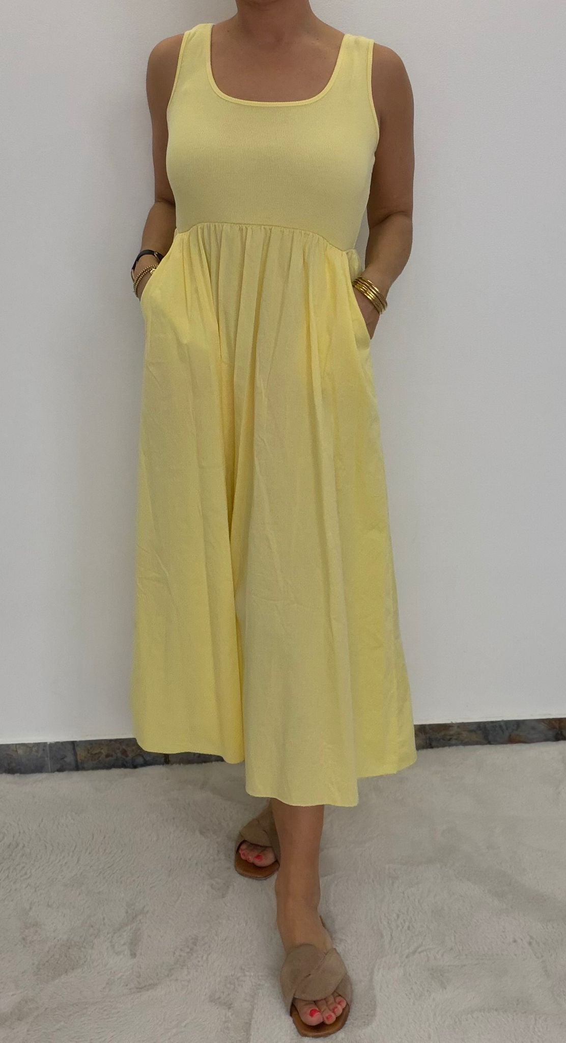 Sommerkleid SUNSHINE mit Taschen