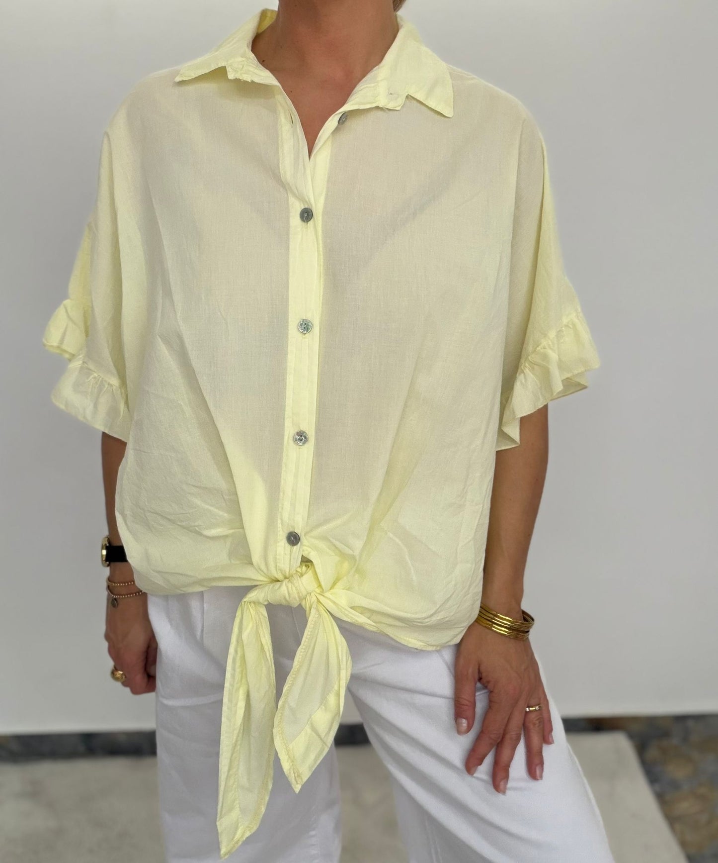 Easy Tie Bluse – zum Knoten