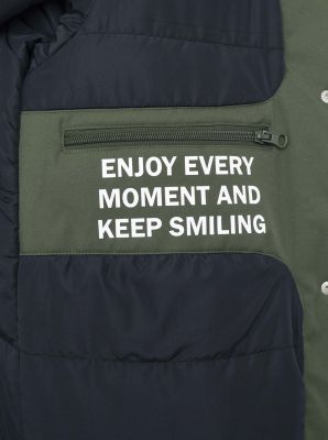 Zwillingsherz Parka "Keep Smiling"