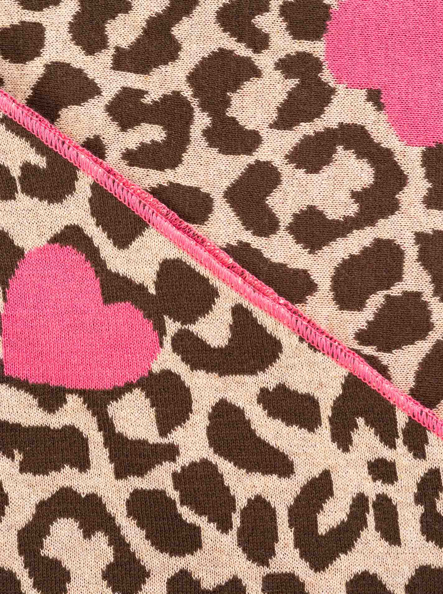 Zwillingsherz Dreieckstuch LEO-HERZ