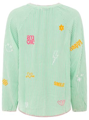 Zwillingsherz Bluse SMILE-AMORE