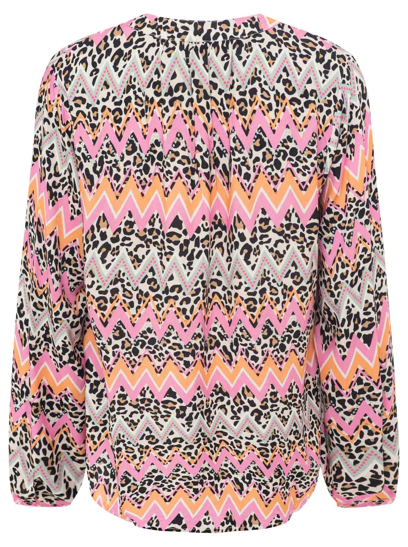 Zwillingsherz Bluse GRAPHIC LEO