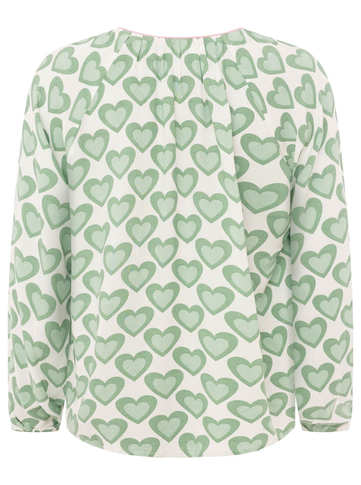 Zwillingsherz Bluse "Happy Love"