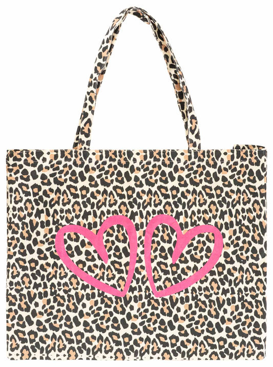 Zwillingsherz XXL Shopper "Leo & Herz"