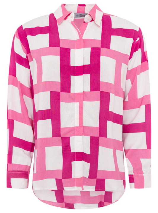 Zwillingsherz Bluse "Geometric H"