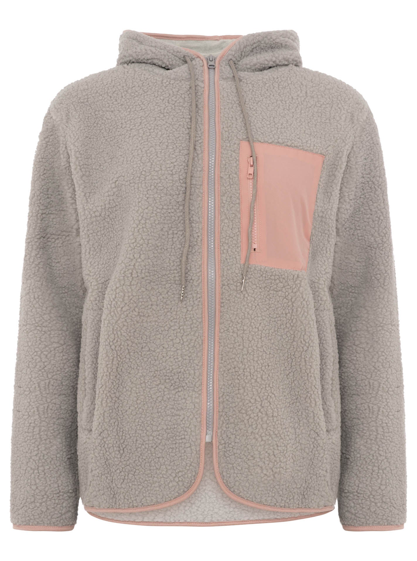 Zwillingsherz Teddyjacke mit Kapuze "Classic"