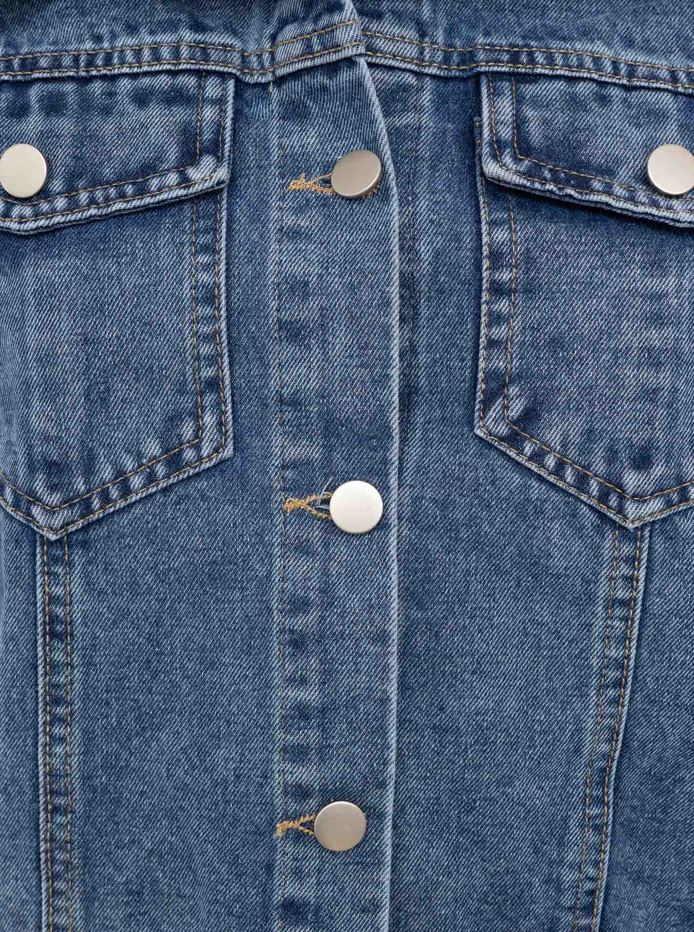 Zwillingsherz Jeansjacke "Embroidery"