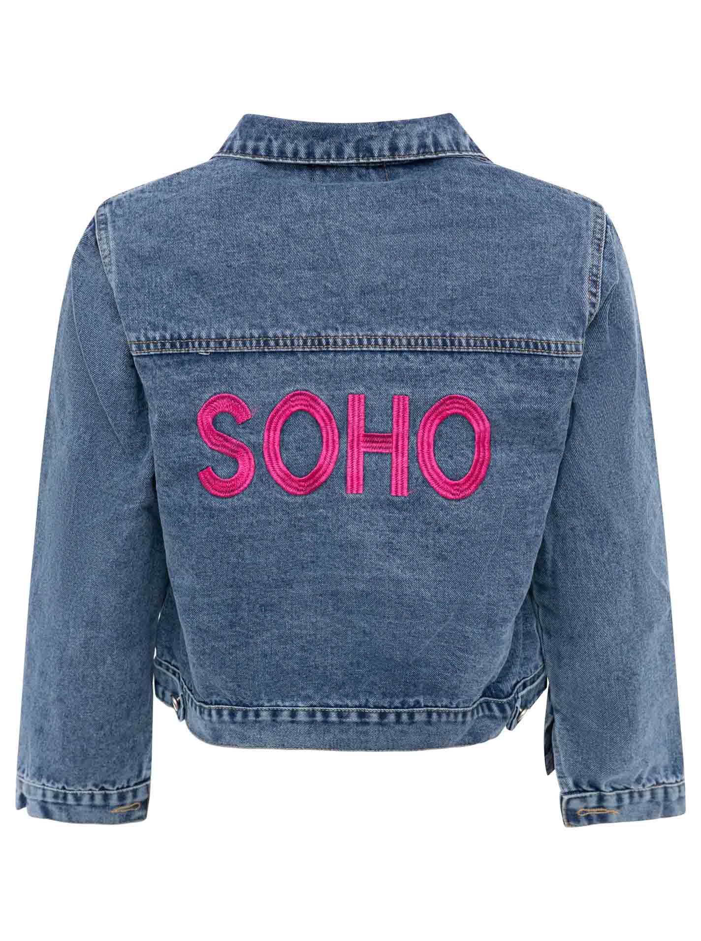 Zwillingsherz Jeansjacke "Embroidery"