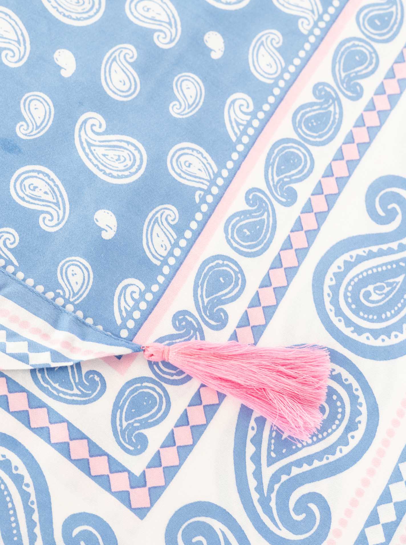 Zwillingsherz Dreieckstuch "Geometric Paisley"