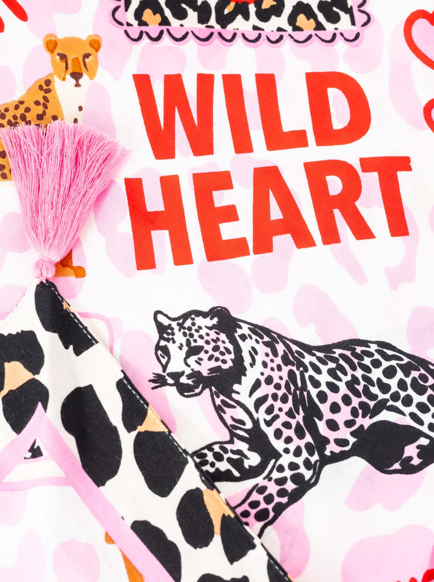 Zwillingsherz Dreieckstuch "Wild Heart"
