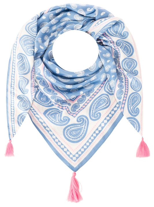 Zwillingsherz Dreieckstuch "Geometric Paisley"