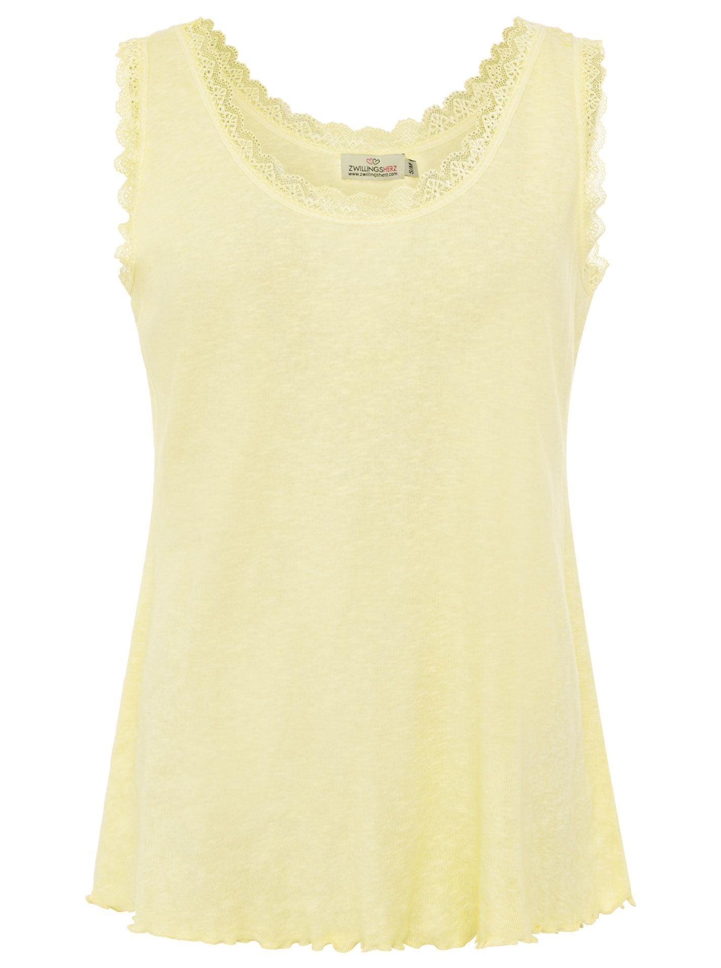 Zwillingsherz Tanktop "Spitze"